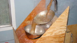 Homemade. Recirculating. Gravy. Fountain.